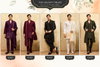 The Grand V Drape By Shubhvastra Viscose Silk Kurta Pajama With Dupatta Wholesale